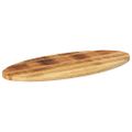 vidaXL Stolová doska 110x40x2,5 cm oválna masívny mangovník