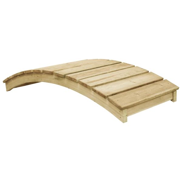 vidaXL Záhradný most 170x74 cm impregnované borovicové drevo