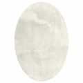 vidaXL Koberec HUARTE Krémová 140 x 200 cm 100% polyester