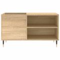 vidaXL Skrinka na platne dub sonoma 85x38x48 cm kompozitné drevo