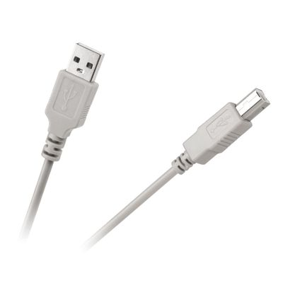 Kábel USB 2.0 A konektor/USB 2.0 B konektor CABLETECH KPO2784-3 3m