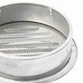 vidaXL Kryty vzduchových ventilátorov 4 ks Strieborná 200 mm