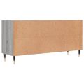 vidaXL TV skrinka sivý dub sonoma 103,5x30x50 cm spracované drevo