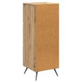 vidaXL Zásuvkový kabinet 33 x 34,5 x 90 cm Kompozitné drevo