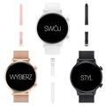 MANTA ALEXA Mini Smartwatch, Smart hodinky, biele