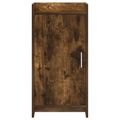 vidaXL Servírovacia skriňa Dymový dub 40 x 36 x 80 cm Kompozitné drevo