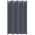 vidaXL Záclony na zatemnenie s krúžkami 2 ks Antracitová 175 x 140 cm