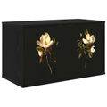 vidaXL Nástenný TV kabinet BREMEN 69 x 33 x 40 cm Čierny dub