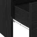 vidaXL Konferenčný stolík Čierny dub 102 x 55 x 43,5 cm