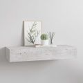 vidaXL Nástenná zásuvková polica betónovo-sivá 60x23,5x10 cm MDF