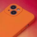 Silikónové puzdro pre Xiaomi Redmi 13c 5G oranžové