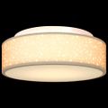 vidaXL Stropná lampa so bodmi Sivohnedá 38 x 38 x 13,5 cm látka