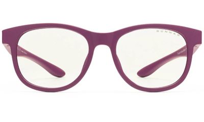 GUNNAR kancelárske/hermé okuliare RUSH KIDS SMALL (4-8) MAGENTA číre sklá BLF 35 NATURAL focus
