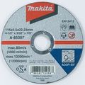 Makita rezný kotúč 115x2,5x22 oceľ