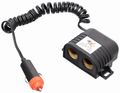 Rozdvojka Compass 07418 12/24V s káblom do autozapalovača