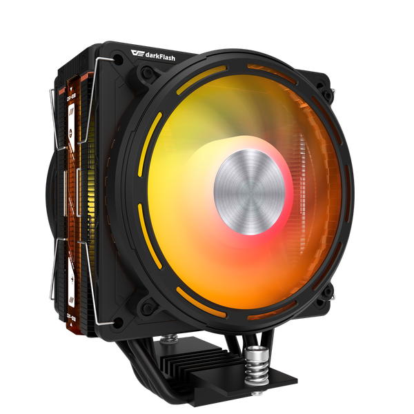 Aktívne chladenie CPU Darkflash E400 PLUS (čierna)