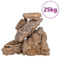 vidaXL Dračie kamene 25 kg viacfarebné 10-30 cm