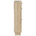 vidaXL Skriňa na topánky EDE 78 x 24 x 103 cm Kompozitné drevo
