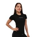 Dámske tričko FIT Black - GymBeam, veľkosť L