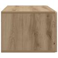 vidaXL Nástenná TV skrinka 98 x 41 x 30 cm Dub artisan