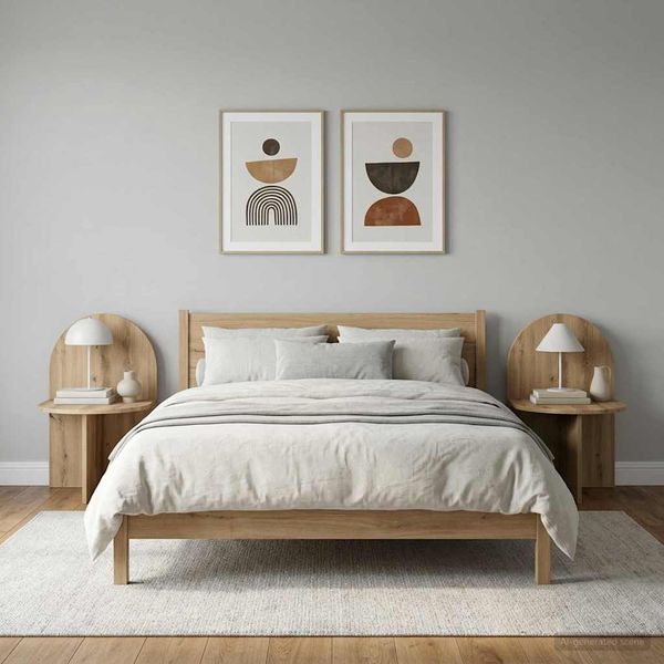 vidaXL Nočný stolík 2 pcs Dub artisan 48 x 49 x 65 cm