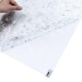 vidaXL Okenná fólia matná vzor kvetu 45x500 cm PVC