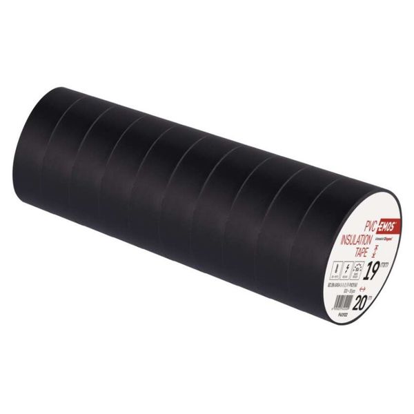 Izolačná páska PVC 19mm / 20m čierna