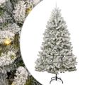 vidaXL Umelý vianočný stromček 240 cm 300 LED Teplá biela PVC a oceľ