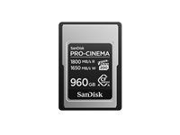 SanDisk PRO-CINEMA - Pamäťová karta flash - 960 GB - CFexpress typ A