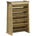 vidaXL Kvetináč na bylinky 6-poschodový 69x40x101,5cm impreg. borovica