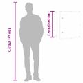 vidaXL Ovládacia skriňa Sivá 57 x 23 x 60 cm ABS plast