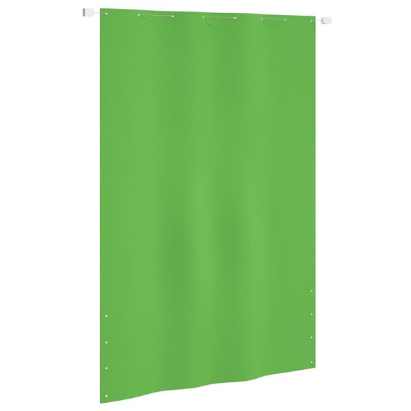 vidaXL Balkónová markíza bledozelená 160x240 cm oxfordská látka