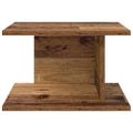 vidaXL Nočný stolík Staré drevo 40 x 30 x 25 cm Kompozitné drevo