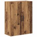 vidaXL Highboard 2 ks Staré drevo 69,5 x 34 x 180 cm