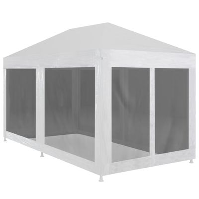 vidaXL Párty stan so 6 sieťkovanými bočnými stenami 6x3 m