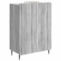 vidaXL Servírovacia skriňa Sivá sonoma 66 x 34,5 x 92 cm