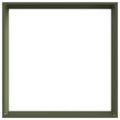 vidaXL Obrubník trávnika 50 x 50 x 13 cm Oceľ Olivovo zelená