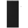 vidaXL Žalúzia Čierna 105 x 250 cm 35 mm Masívne Paulownia drevo