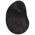 vidaXL Kusové koberce HUARTE Čierna 80 x 150 cm Polyester