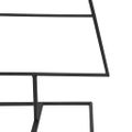 vidaXL Kovový vianočný dekoratívny stromček čierny 90 cm