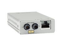 Konvertor médií s optickými vláknami - 100Mb LAN - 10Base-T, 100Base-TX, 100Base-LX - RJ-45 / jednovidový režim ST - až 15 km - 1310 nm - kompatibilný s TAA