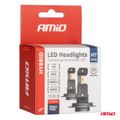LED žiarovky hlavného osvetlenia Hybrid série H7 H18 6000K Canbus 60W AMIO-04115