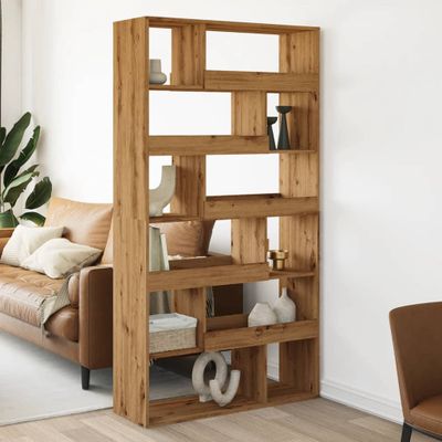 vidaXL Deliaca stena dub artisian 100x33x187,5 cm kompozitné drevo