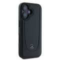 Puzdro Mercedes pre iPhone 16 6,1" MEHCP16SARMBK Hardcase Leather Urban čierne