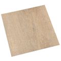 vidaXL Samo-lepiace podlahové dosky Tmavohnedá a šedá 30,5 x 30,5 cm