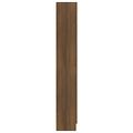 vidaXL Knižnica hnedý dub 82,5x30,5x185,5 cm spracované drevo