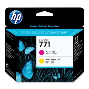 HP no 771 - purpurový/žltá tlačová hlava, CE018A