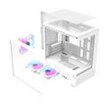 Počítačová skriňa Darkflash DB330M + 3 ventilátory (biela)