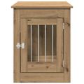 vidaXL Nábytok pre prepravku pre psa Artisan Dub 55x80x68 cm Drevo