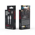 Kábel Maxlife MXUC-04 USB - Lightning 1,0 m 3A biely